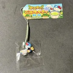 ご当地キティ 静岡 茶摘み 静岡茶 根付け ストラップ