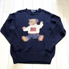 極上 ポロバイラルフローレン ハンドニット ポロベア Ralph Lauren