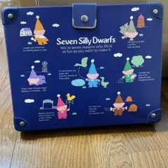 サンリオ　セブンシリードワーフ　収納ボックス　昭和レトロ