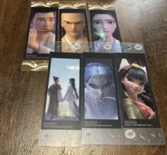 映画 白蛇 浮生 第3.4弾入場者特典 クリアしおり コンプリートセット