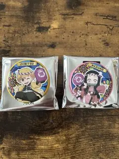 善逸と禰豆子 缶バッジセット