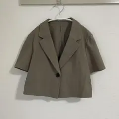 ハーフスリーブクロップドジャケットのサムネイル
