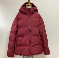 ユニクロ　メンズ　ダウン　XXLサイズ　シームレスダウン　レッド　UNIQLO