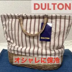 【新品】レア色 DULTON ダルトン 保冷バッグ M カゴバッグ くすみレッドのサムネイル