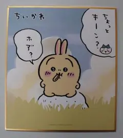 ちいかわ　色紙コレクション2　3.キーン?
