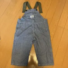 ストライプ コットン　オーバーオール　サロペット　ブリーズ