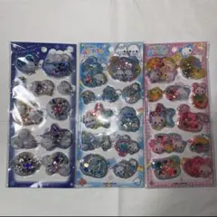 正規品 スパンコールパーティー あわわちゃん シマエナガ ハッピーマーチ 3枚