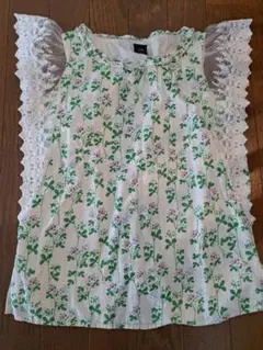 GapKids 花柄レーストップス 140cm