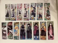 鬼滅の刃 キャラクター ロングステッカー 15枚セット