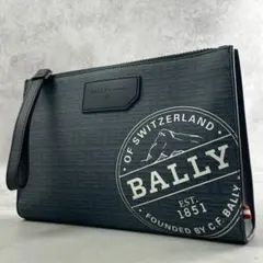 ほぼ新品】2025年購入 BALLY サフィアーノレザー ショルダーバッグ 黒 