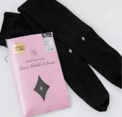 マダム由美子　80デニール　美脚タイツ　L-LL