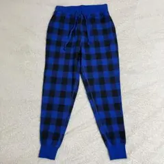 新品☆ POLO RALPH LAUREN スウェットパンツ ブルー チェック