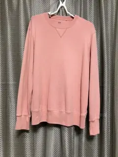 UNIQLO ピンク クルーネック スウェット L トレーナー