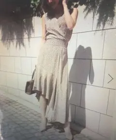 アシンメトリーワンピース　My shawty kate day dress