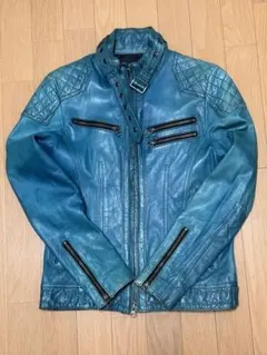 ぴ*ぴ様 希少！シングルライダース　ターコイズのサムネイル