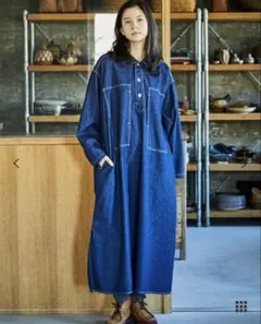 値下げ！新品未使用 orslow デニムワンピース