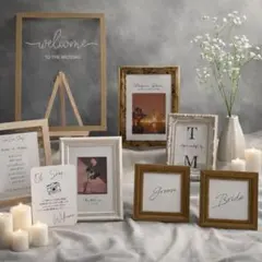 ウェルカムスペース　ウェルカムボード　結婚式　ウェディング　人気セット　すぐ発送