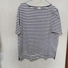 share with Kurihara harumi ストライプ半袖Tシャツのサムネイル