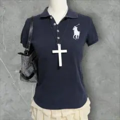 ラルフローレン ポロシャツ ビッグポニー 　y2k 平成　ギャル　ピチ
