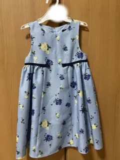 【新品未使用】BeBeノースリーブワンピース110cm