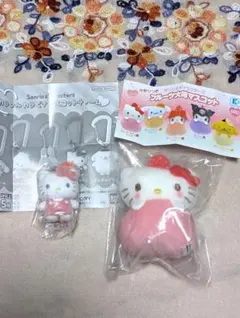 サンリオキャラクターズハローキティカラビナチャーム・フルーツ大福マスコット