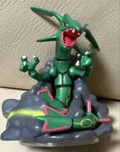 希少】ポケモン図鑑アドバンス エメラルド レックウザ フィギュアのみ