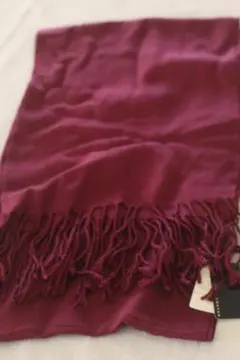 【新品未使用タグつき】紫色　ストール