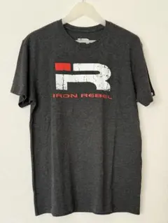 IRON REBEL Tシャツ Mサイズ ウォッシュドブラック