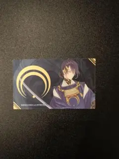 刀剣乱舞 刀剣フィギュアコレクション　カードのみ　三日月宗近B