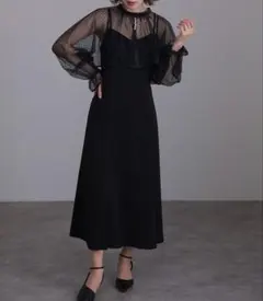 atlo パーティードレス お呼ばれ 結婚式フォーマルオケージョンドレス