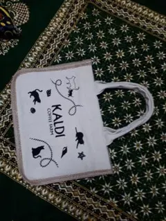 KALDI カルディーミニバック　ネコ