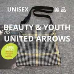 【UNITED ARROWS】ショルダーバッグ チェック柄
