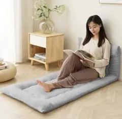 2点のみ‼️ごろ寝マット　長座布団　70×120cm グレー　防菌防臭　三層構造