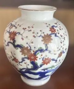 USED】大倉陶園 OKURA 金彩栗枝図 栗 金彩 花瓶 花生 花器 壺 - メルカリ