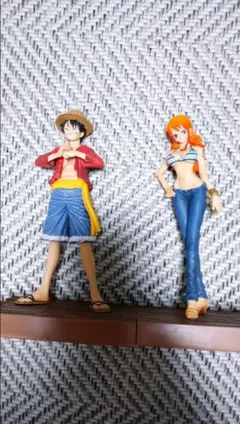 ONE PIECE ルフィ ナミ 一番くじ　フィギュアセット
