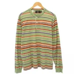 RRL ジャガード ジャージー ヘンリーネック　ダブルアールエルのサムネイル