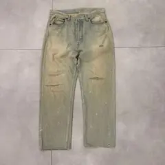 A.PRESSE Washed Denim Wide Pants(BLEACH)のサムネイル