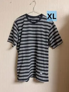 半袖TシャツメンズXL ボーダー半袖TシャツメンズXL 半袖トップスメンズXL