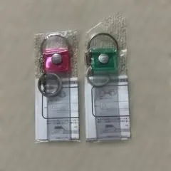 ★新品未使用★ タワレコ 銀テープキーホルダー 2個セットのサムネイル