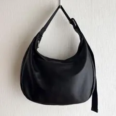 russet ラシット ソフトレザーラウンドビッグショルダーバッグ シルバー金具