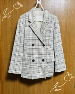archives チェック柄 ジャケット　Mサイズ　美品のサムネイル