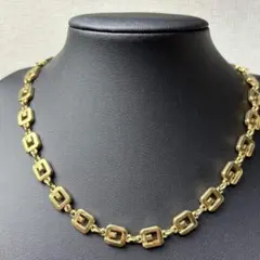 美品 GIVENCHY ネックレス gロゴ ゴールド アクセサリー
