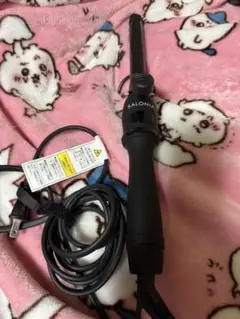 SALONIA カールヘアアイロン ブラック　19mm