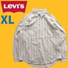 長袖シャツ リーバイス XL Levis ストライプシャツ