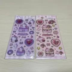 新品　サンリオ　キラキラジュエルシール　ハローキティ　シュガーバニーズ　シール