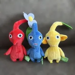 ピクミン ストラップ 赤　青　黄2001年　非売品　ゲームキューブ ピクミン ストラップ 赤 青 黄2001年 非売品 ゲームキューブ - メルカリ