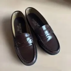 HARUTA ブラウン ローファー23.5cmEE