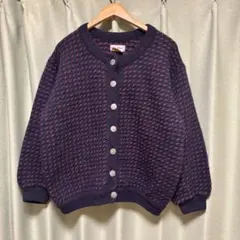 80s〜 L.L.Bean バーズアイ　カーディガン