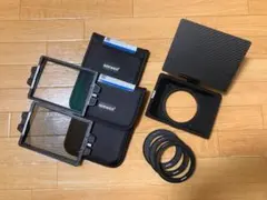 굿 컨디션 NEEWER 매트 박스 4 x 5.65인치 필터 세트