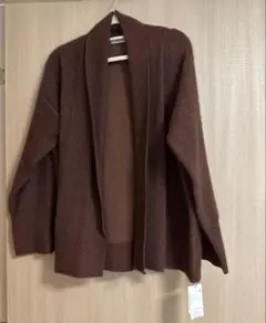新品未使用 nano・universe ブラウン カーディガン